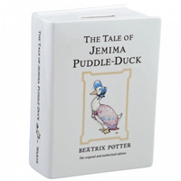 Beatrix Potter Peter Rabbit Money Bank - The Tale of Jemima Puddle-Duck