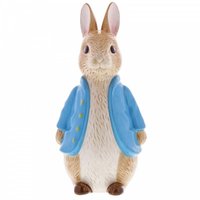 Beatrix Potter Peter Rabbit Money Bank - Sculpted Peter Rabbit