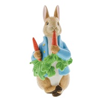 Beatrix Potter Peter Rabbit Figurine - Limited Edition Peter Rabbit With Radishes