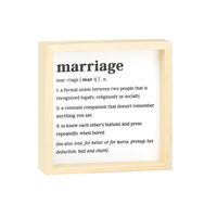 De.fined Framed Art - Marriage