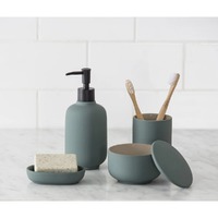 Academy Becket - Bathroom set of 4 Green
