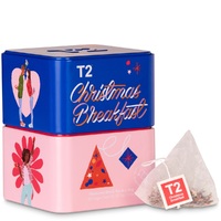 T2 Christmas Teabags x25 Feature Tin - Christmas Breakfast