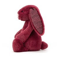 Jellycat Bunny - Bashful Sparkly Cassis - Small