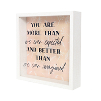 Baby Imagined 3D Frame By Splosh