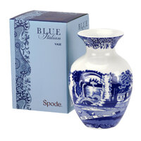 Spode Blue Italian - Round Vase