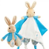 Beatrix Potter Peter Rabbit Gift Set - Peter Rabbit Rattle & Comfort Blanket