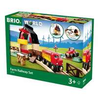 BRIO World Set - Farm Railway Set