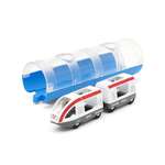 BRIO World Train - Travel Train and Tunnel
