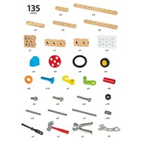 BRIO - Builder Construction Set 136 Pieces