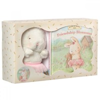Bunnies By The Bay Cricket Island Gift Set - Friendship Blossoms Book & Plush