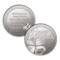Lucky Coin Card - Happy 40th