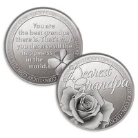 Lucky Coin Card - Dearest Grandpa