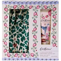 Cath Kidston Hand Cream & Gardening Gloves Set - Citrus & Sandalwood