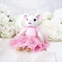 Claris The Mouse - Pink Mini Plush Doll