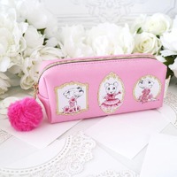 Claris The Mouse - Pencil Case With Pom Pom