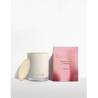 Ecoya Christmas Edition Madison Jar Candle - Red Berries & Peony At Dusk