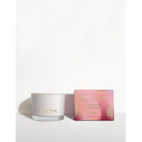 Ecoya Christmas Edition Monty Jar Candle - Red Berries & Peony At Dusk