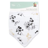 aden & anais Disney Limited Edition Bandana Bib - Mickey's 90th Classic Metallic