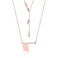 Disney Couture Kingdom - Dumbo - Flag Necklace Rose Gold