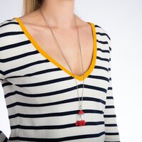 Disney Couture Kingdom - Toy Story - Pizza Planet Rocket Necklace White Gold