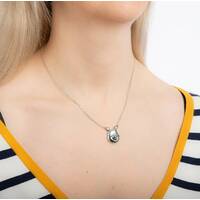 Disney Couture Kingdom - Winnie the Pooh - Pooh Necklace White Gold