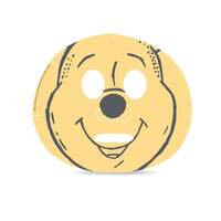 Mad Beauty Disney Winnie The Pooh Face Mask - Pooh