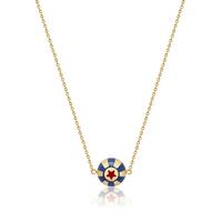 Disney Couture Kingdom - Dumbo - Circus Ball Necklace Yellow Gold