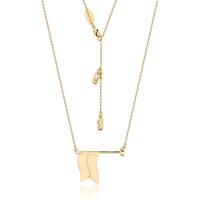 Disney Couture Kingdom - Dumbo - Flag Necklace Yellow Gold