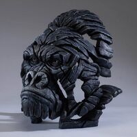 Edge Sculpture - Gorilla Bust