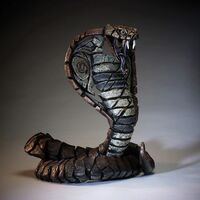 Edge Sculpture - Cobra Copper Brown Figure