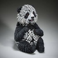 Edge Sculpture - Panda Cub Figure