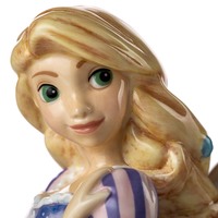 English Ladies Tangled - Rapunzel - Flat Back Figurine