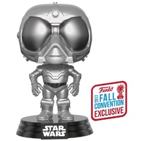 Pop! Vinyl - Star Wars: Rogue One - Death Star Droid Chrome NYCC 2017 US Exclusive