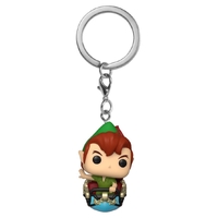Pop! Vinyl Keychain - Walt Disney World 50th Anniversary - Peter Pan at the Pan's Flight Attraction 