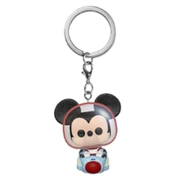 Pop! Vinyl Keychain - Walt Disney World 50th Anniversary - Mickey Mouse at the Space Mountain Attraction Diamond Glitter US Exclusive