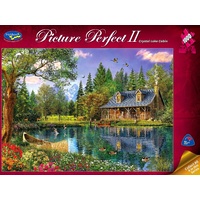 Holdson Picture Perfect II Crystal Lake Cabin Puzzle 1000 Pieces