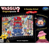 Wasgij? Puzzle 1000pc - Original 20th Anniversary - A Sunday Drive