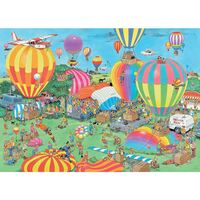 Jan Van Haasteren Puzzle 1000pc - The Balloon Festival