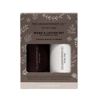 The Aromatherapy Co Therapy Wash And Lotion Set - Sandalwood & Cedar