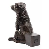 Jardinopia Potty Feet - Antique Bronze Staffordshire Bull Terrier (Set Of 3)