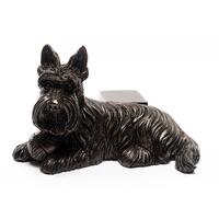 Jardinopia Potty Feet - Antique Bronze Scottish Terrier (Set Of 3)