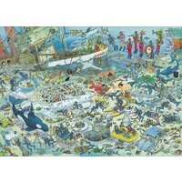 Jan Van Haasteren Puzzle 1000pc - Deep Sea Fun