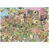 Jan Van Haasteren Puzzle 1000pc - Pop Festival