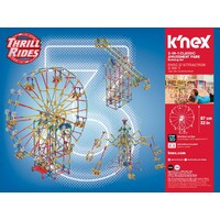 k'nex Thrill Rides - 3 N 1 Amusement Park