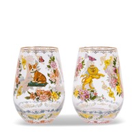 La La Land Her Majesty The Queen - Glass Tumblers
