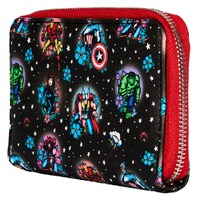Loungefly Marvel - Avengers Floral Tattoo Wallet