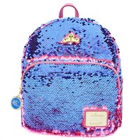 Loungefly Disney Princess - Sleeping Beauty Reversible Sequin Mini Backpack