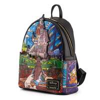 Loungefly Disney Beauty and the Beast - Belle Castle Mini Backpack
