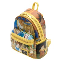Loungefly Disney Beauty and the Beast - Princess Scenes Mini Backpack