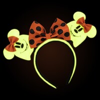 Loungefly Disney Minnie Mouse - Ghost Minnie Glow in the Dark Headband